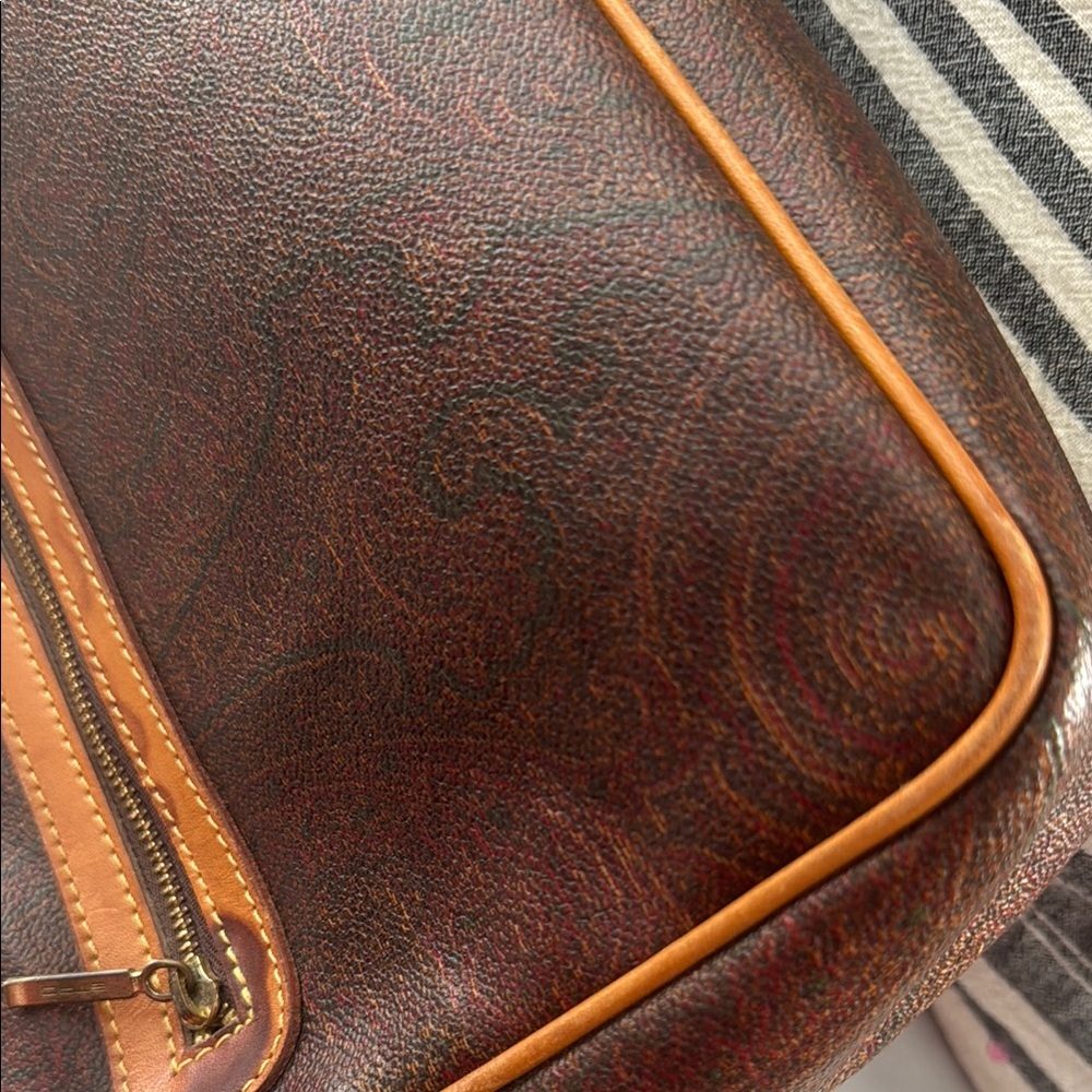 Etro Brown Crossbody Bag with Adjustable Strap - Picture 13 of 16